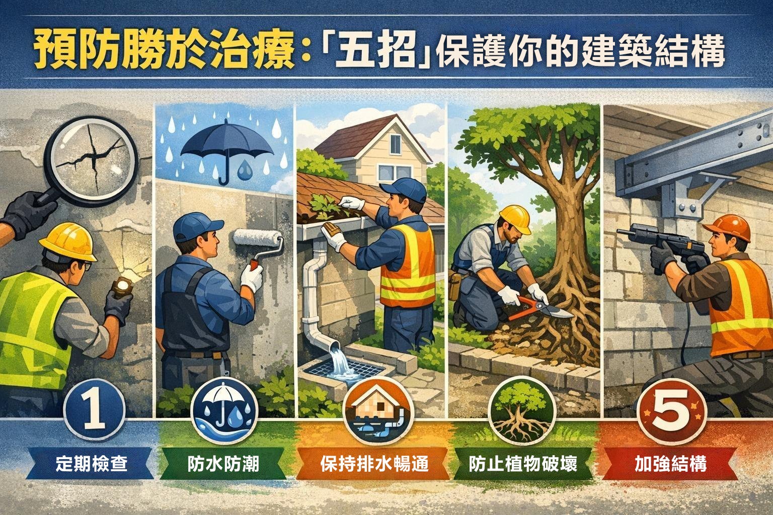 五招保護