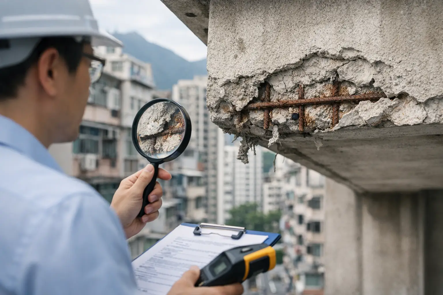 混凝土剝落常見樓宇問題？先看風險與處理 🏢🔍