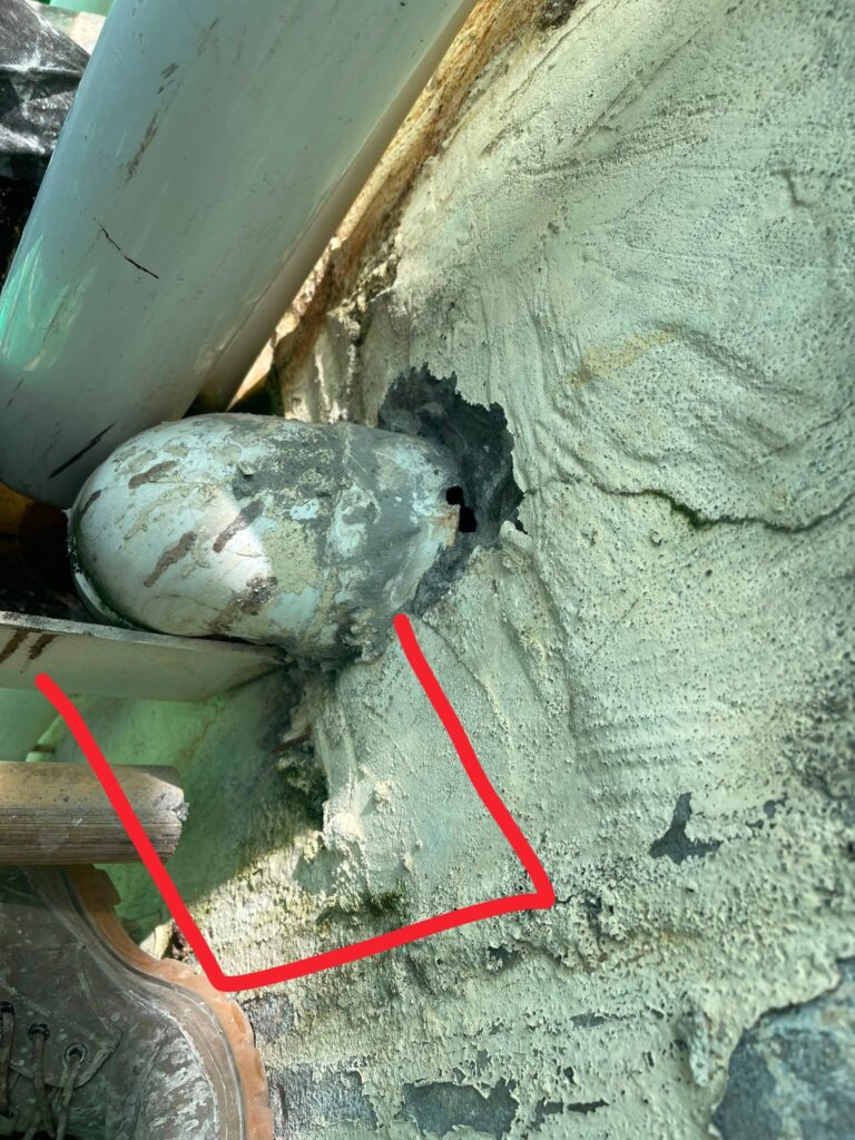 更換老化漏水水渠