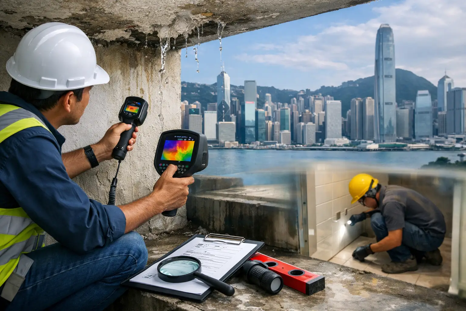 🛠️ 全港防水工程公司如何判斷滲漏根源與驗收