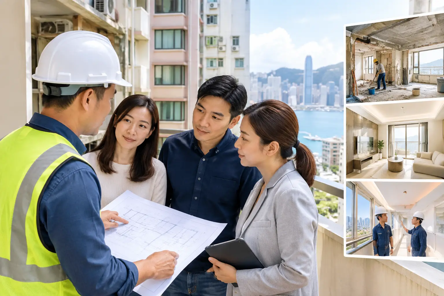 🏗️ 樓宇翻新工程協調指南：開工至驗收的工序與住戶溝通要點